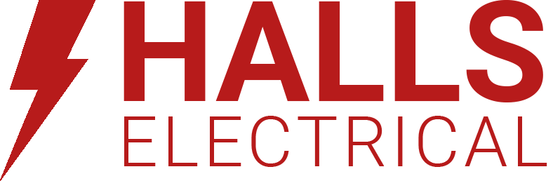 Halls Electrical Logo